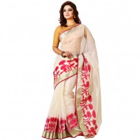 Festive Collection Half Silk Saree SSM113