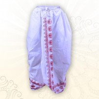 SIMPLE OUTFITS Puja Collection Dupion Silk Dhoti SD72