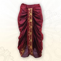 SIMPLE OUTFITS Puja Collection Dupion Silk Dhoti SD77
