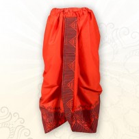 SIMPLE OUTFITS Puja Collection Dupion Silk Dhoti SD79