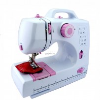 Sewing Machine JYSM 605 with 12 Sewing Options (Pink)