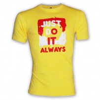 JUST DO IT -  Ronud Neck T Shirt 