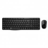 Rapoo X1800S  Wireless Optical Mouse & Keyboard Black