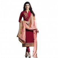 Exclusive Eid Special Prachi Desai Suit with Heavy Embroidery Work Dupatta WF035