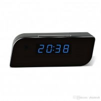 Spy Camera Wireless Wifi Table Clock Night Vision 1080p HD