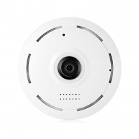 Panoramic Night Vision Wi-Fi IP 360 Degree CC Camera White