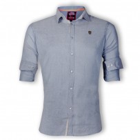 ZINC Premium Slim Solid Oxford Cotton Casual Shirts  ZINC121