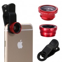 Universal 3 In 1 Clip Lens Camera For Smart Phone Mobile HCL175