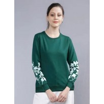 PinkCircle Exclusive Embroidered Sweatshirt - GREEN