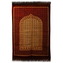 iPEK Janamaz :  Plush Velvet Muslim  Prayer Rug From Turkey RS193