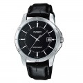 Casio Leather Fashion Watch MTP V004L 1ADF