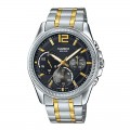 Casio Enticer Analog Black Dial Men's Watch MTP E305SG 1AVDF