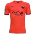 Nike FC Barcelona Away Shirt 2014 2015 Orange