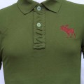 Abercrombie & Fitch Polo Shirt SB19P Olive