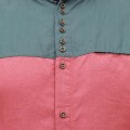 Mixed Cotton Casual Shirt RS03S Maroon