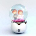 Couple Crystal Ball Night Lamp