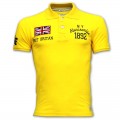 Abercrombie & Fitch Polo Shirt SB04P Yellow