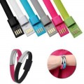 Bracelet Wrist band USB Charger Data Sync Cable