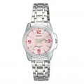 CASIO Enticer Analog Pink Dial Women's Watch LTP-1314D-5AVDF