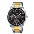 Casio Watches With Gold Color Addition For Men MTP 1374SG 1AVDF