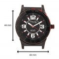 Q&Q DA34J515Y Analog Black Dial Men's Watch 