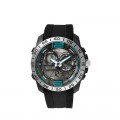 Q&Q DE11J311Y Analog Digital Black Dial Men's Watches 