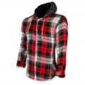 Devil Light Flannel Hooded Shirt DE722