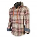 Devil Light Flannel Hooded Shirt DE723