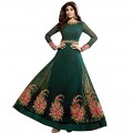 Deep Green Anarkali Suits For Women WF084