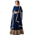 Exclusive Eid Special Madhubala Royal Blue Anarkali Suits WF001