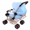 Farlin BF 889B Baby Stroller - Blue