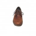 Chocolate Full Leather Casual Boot FFS407
