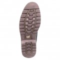 Gray Leather Casual Boot FFS416