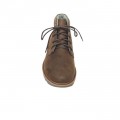 Chocolate Full Leather Casual Boot FFS420