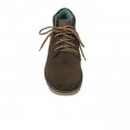 Dark Brown Leather Casual Boot FFS422