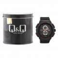 Q&Q GW81J002Y Regular Analog-Digital Black Dial Men's Watch