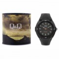 Q&Q GW84J003Y Regular Analog Black Dial Men's Watch 