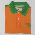 Abercrombie & Fitch Polo Shirt MH33P  Orange & Sea Green