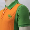 Abercrombie & Fitch Polo Shirt MH33P  Orange & Sea Green