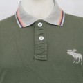Abercrombie & Fitch Polo Shirt MH34P Belge & Black 