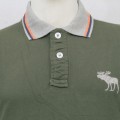 Abercrombie & Fitch Polo Shirt MH34P Belge & Black 