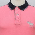 Abercrombie & Fitch Polo Shirt MH23P Navy Black & Pink