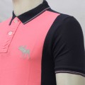 Abercrombie & Fitch Polo Shirt MH23P Navy Black & Pink