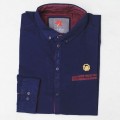 Exclusive Eid Printed Cotton Casual Shirt Collection RS24S Navy Blue
