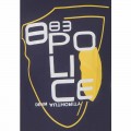 Police Round Neck T - Shirt YG026T Mid Night Blue
