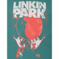 LinKin Park Round Neck T-Shirt  YG28 Turquoise