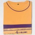 Bangladesh Round Neck T - Shirt YG30 Blue Violet 