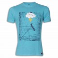 Blue Bird Round Neck T-shirt MG15 Blue