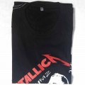 Metallica Round Neck T-Shirt MG18 Black