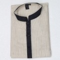 Exclusive Stripe Eid Panjabi SB10E Off White